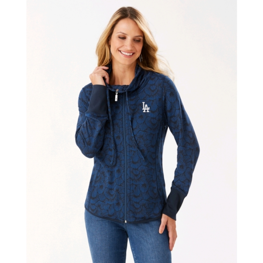 Tommy Bahama MLB Los Angeles Dodgers Full Zip Up